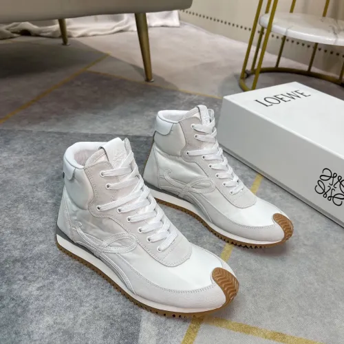 Replica LOEWE High Tops Shoes For Women #1408517 $108.00 USD for Wholesale