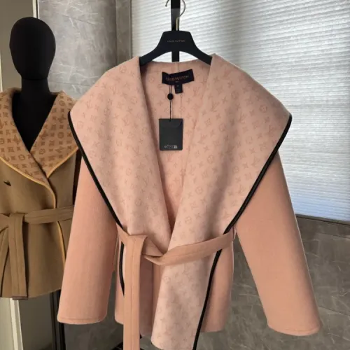 Replica Louis Vuitton LV Coats Long Sleeved For Women #1408549 $416.53 USD for Wholesale