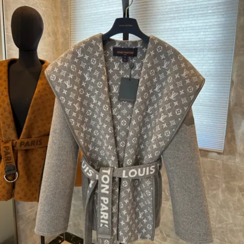 Replica Louis Vuitton LV Coats Long Sleeved For Women #1408550 $416.53 USD for Wholesale