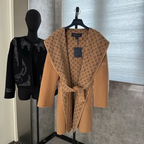 Replica Louis Vuitton LV Coats Long Sleeved For Women #1408558 $406.61 USD for Wholesale