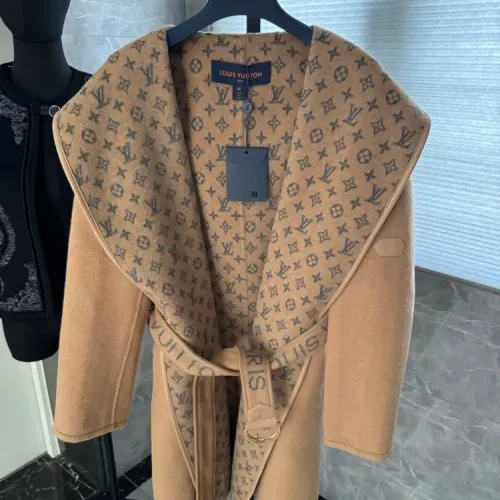 Replica Louis Vuitton LV Coats Long Sleeved For Women #1408558 $406.61 USD for Wholesale