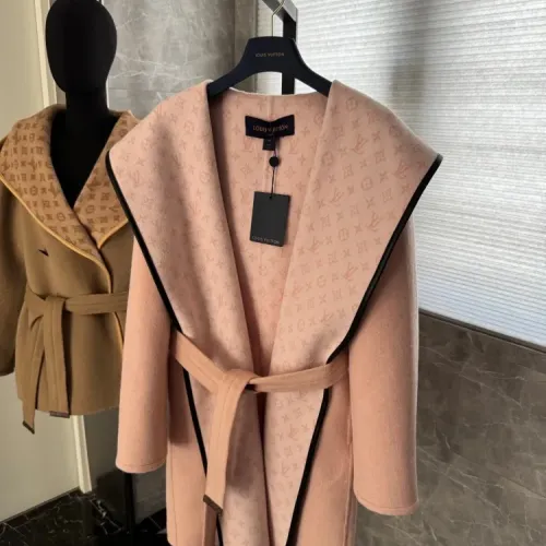 Replica Louis Vuitton LV Coats Long Sleeved For Women #1408559 $406.61 USD for Wholesale