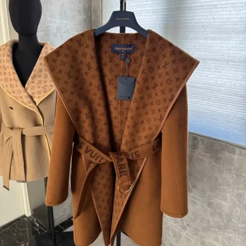 Replica Louis Vuitton LV Coats Long Sleeved For Women #1408561 $406.61 USD for Wholesale