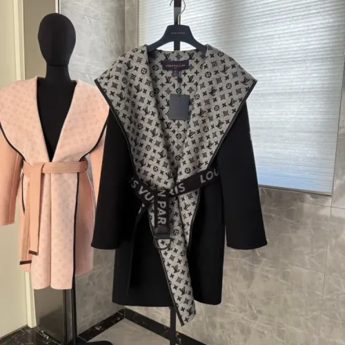 Louis Vuitton LV Coats Long Sleeved For Women #1408562 $406.61 USD, Wholesale Replica Louis Vuitton LV Coats