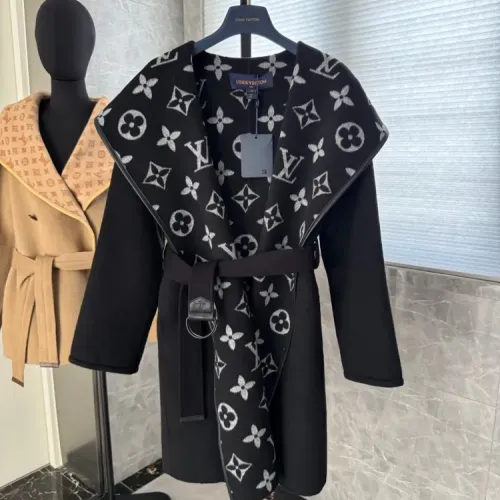 Louis Vuitton LV Coats Long Sleeved For Women #1408564 $406.61 USD, Wholesale Replica Louis Vuitton LV Coats
