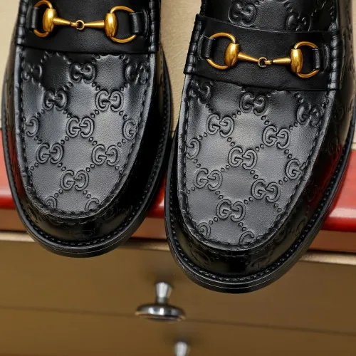 Replica Gucci Oxfords Shoes For Men #1408580 $85.00 USD for Wholesale