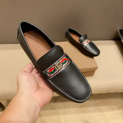 Replica Gucci Oxfords Shoes For Men #1408581 $80.00 USD for Wholesale