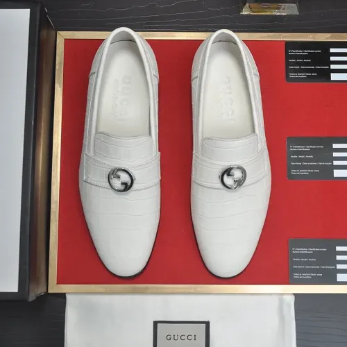Replica Gucci Oxfords Shoes For Men #1408582 $98.00 USD for Wholesale