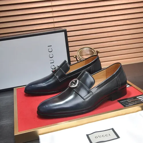 Gucci Oxfords Shoes For Men #1408585 $98.00 USD, Wholesale Replica Gucci Oxfords Shoes