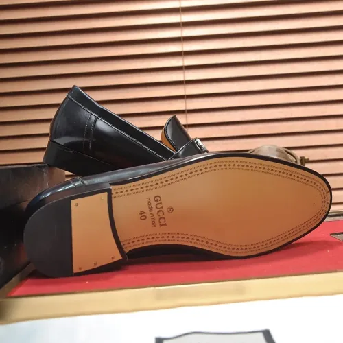 Replica Gucci Oxfords Shoes For Men #1408585 $98.00 USD for Wholesale