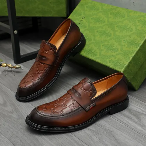 Gucci Oxfords Shoes For Men #1408586 $98.00 USD, Wholesale Replica Gucci Oxfords Shoes