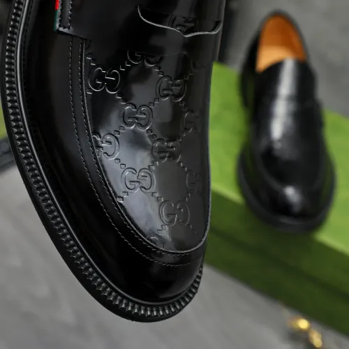 Replica Gucci Oxfords Shoes For Men #1408589 $98.00 USD for Wholesale