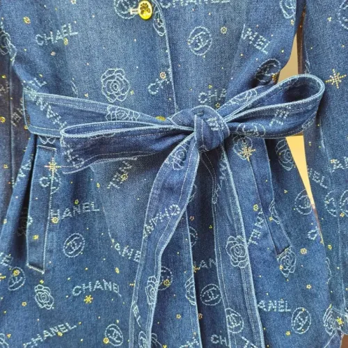 Replica Chanel Coats Long Sleeved For Women #1408592 $105.00 USD for Wholesale