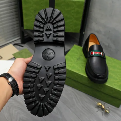 Replica Gucci Oxfords Shoes For Men #1408594 $102.00 USD for Wholesale