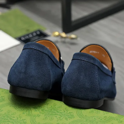 Replica Gucci Oxfords Shoes For Men #1408596 $80.00 USD for Wholesale