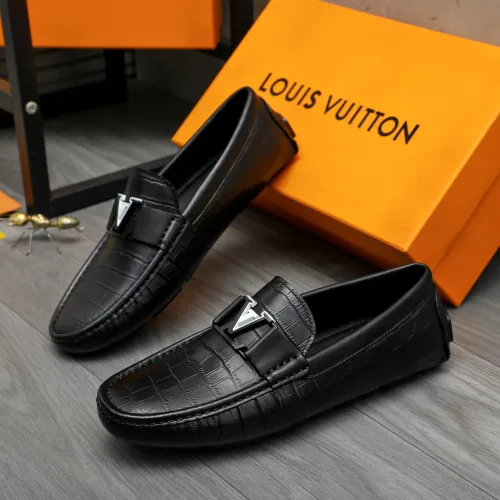 Louis Vuitton LV Oxfords Shoes For Men #1408640 $82.00 USD, Wholesale Replica Louis Vuitton LV Oxfords Shoes