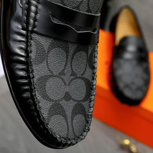 Replica Coach Leather Shoes For Men #1408679 $82.00 USD for Wholesale