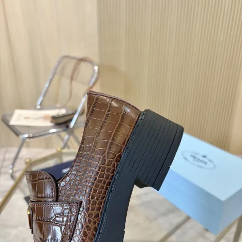 Replica Prada Leather Shoes For Men #1408700 $105.00 USD for Wholesale