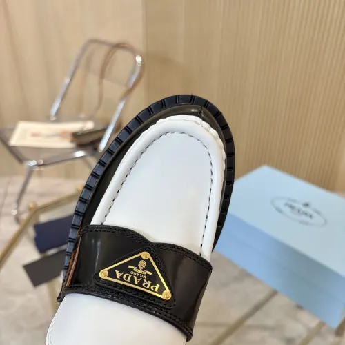 Replica Prada Leather Shoes For Men #1408706 $105.00 USD for Wholesale