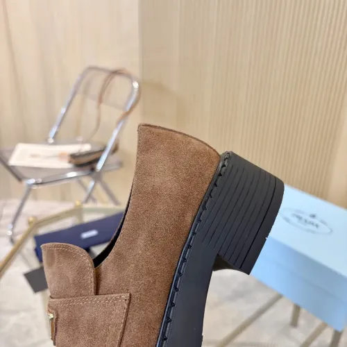 Replica Prada Leather Shoes For Men #1408710 $105.00 USD for Wholesale