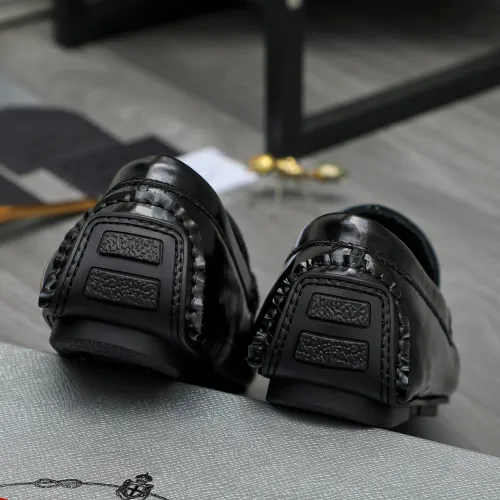 Replica Prada Leather Shoes For Men #1408721 $82.00 USD for Wholesale