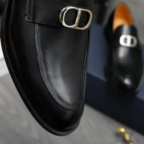 Replica Christian Dior Leather Shoes For Men #1408730 $92.00 USD for Wholesale