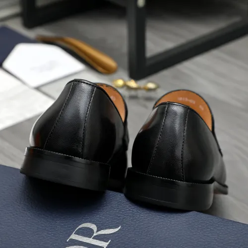 Replica Christian Dior Leather Shoes For Men #1408730 $92.00 USD for Wholesale