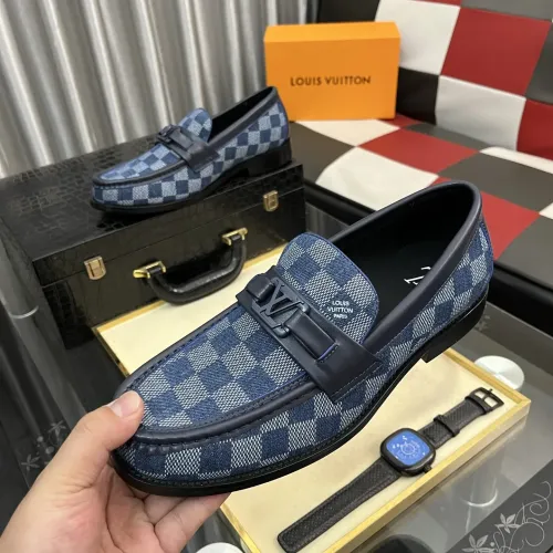 Louis Vuitton LV Oxfords Shoes For Men #1408736 $98.00 USD, Wholesale Replica Louis Vuitton LV Oxfords Shoes