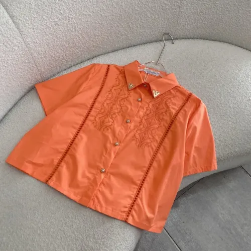 Replica Valentino Tracksuits Short Sleeved For Women #1408742 $88.00 USD for Wholesale