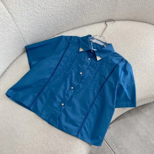 Replica Valentino Tracksuits Short Sleeved For Women #1408743 $88.00 USD for Wholesale