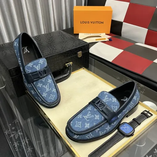 Replica Louis Vuitton LV Oxfords Shoes For Men #1408752 $98.00 USD for Wholesale