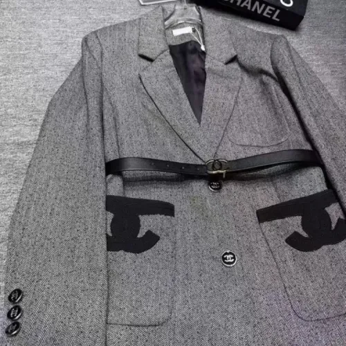 Replica Chanel Jackets Long Sleeved For Women #1408756 $98.00 USD for Wholesale