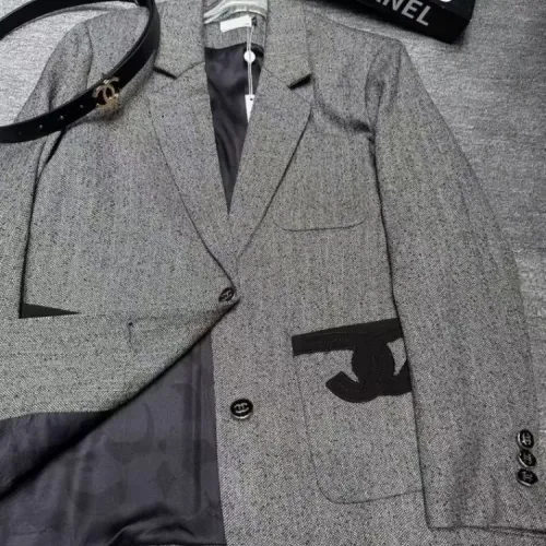 Replica Chanel Jackets Long Sleeved For Women #1408756 $98.00 USD for Wholesale