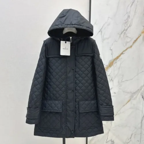 Moncler Coats Long Sleeved For Women #1408772 $105.00 USD, Wholesale Replica Moncler Coats