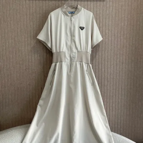 Prada Dresses Short Sleeved For Women #1408776