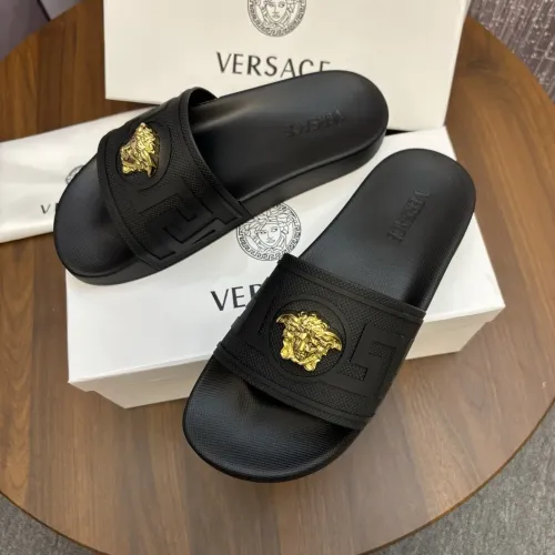 Versace Slippers For Men #1408794 $48.00 USD, Wholesale Replica Versace Slippers