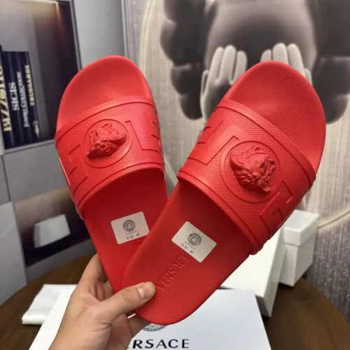 Replica Versace Slippers For Men #1408808 $48.00 USD for Wholesale