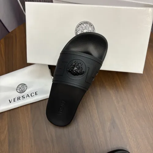 Replica Versace Slippers For Men #1408810 $48.00 USD for Wholesale