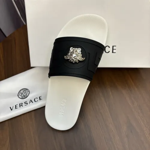 Replica Versace Slippers For Men #1408821 $48.00 USD for Wholesale
