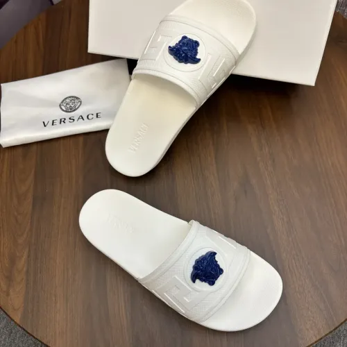 Replica Versace Slippers For Men #1408826 $48.00 USD for Wholesale
