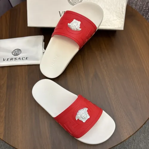 Replica Versace Slippers For Men #1408828 $48.00 USD for Wholesale