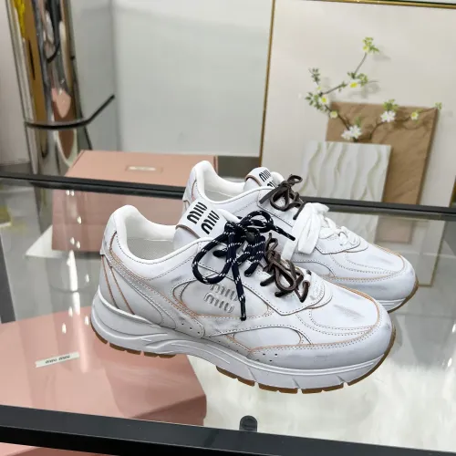 MIU MIU Casual Shoes For Women #1408868 $112.00 USD, Wholesale Replica MIU MIU Casual Shoes