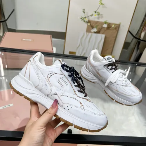 Replica MIU MIU Casual Shoes For Women #1408868 $112.00 USD for Wholesale