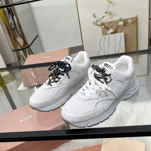 MIU MIU Casual Shoes For Women #1408873 $112.00 USD, Wholesale Replica MIU MIU Casual Shoes