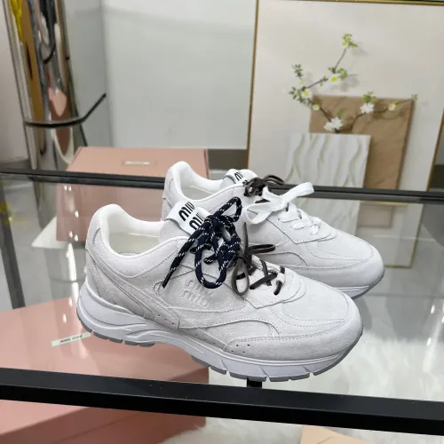 Replica MIU MIU Casual Shoes For Women #1408873 $112.00 USD for Wholesale