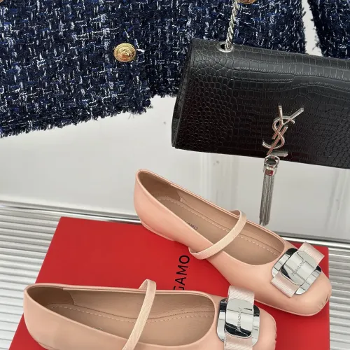Replica Salvatore Ferragamo Flat Shoes For Women #1408910 $102.00 USD for Wholesale