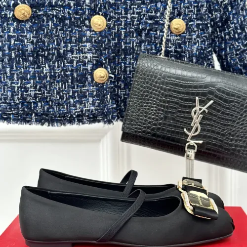 Replica Salvatore Ferragamo Flat Shoes For Women #1408912 $102.00 USD for Wholesale