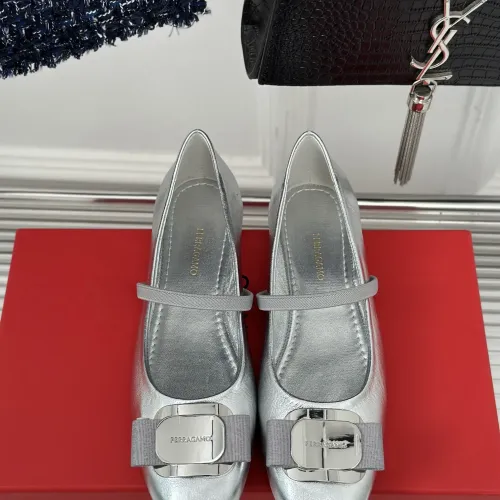 Replica Salvatore Ferragamo Flat Shoes For Women #1408914 $102.00 USD for Wholesale