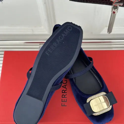 Replica Salvatore Ferragamo Flat Shoes For Women #1408918 $105.00 USD for Wholesale