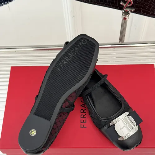 Replica Salvatore Ferragamo Flat Shoes For Women #1408922 $108.00 USD for Wholesale